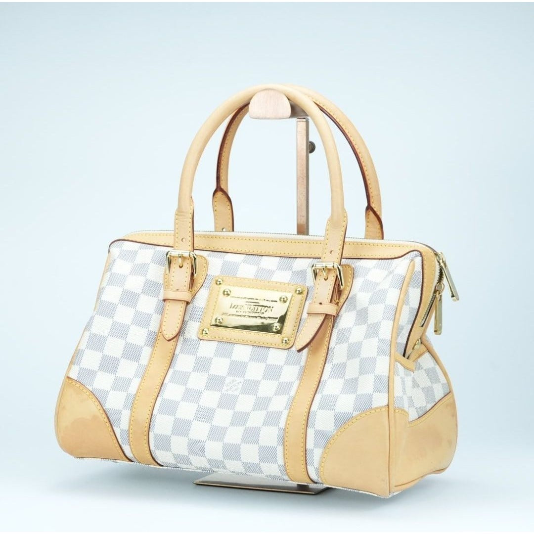 LOUIS VUITTON バークレー N52001 ボストンバッグホワイト