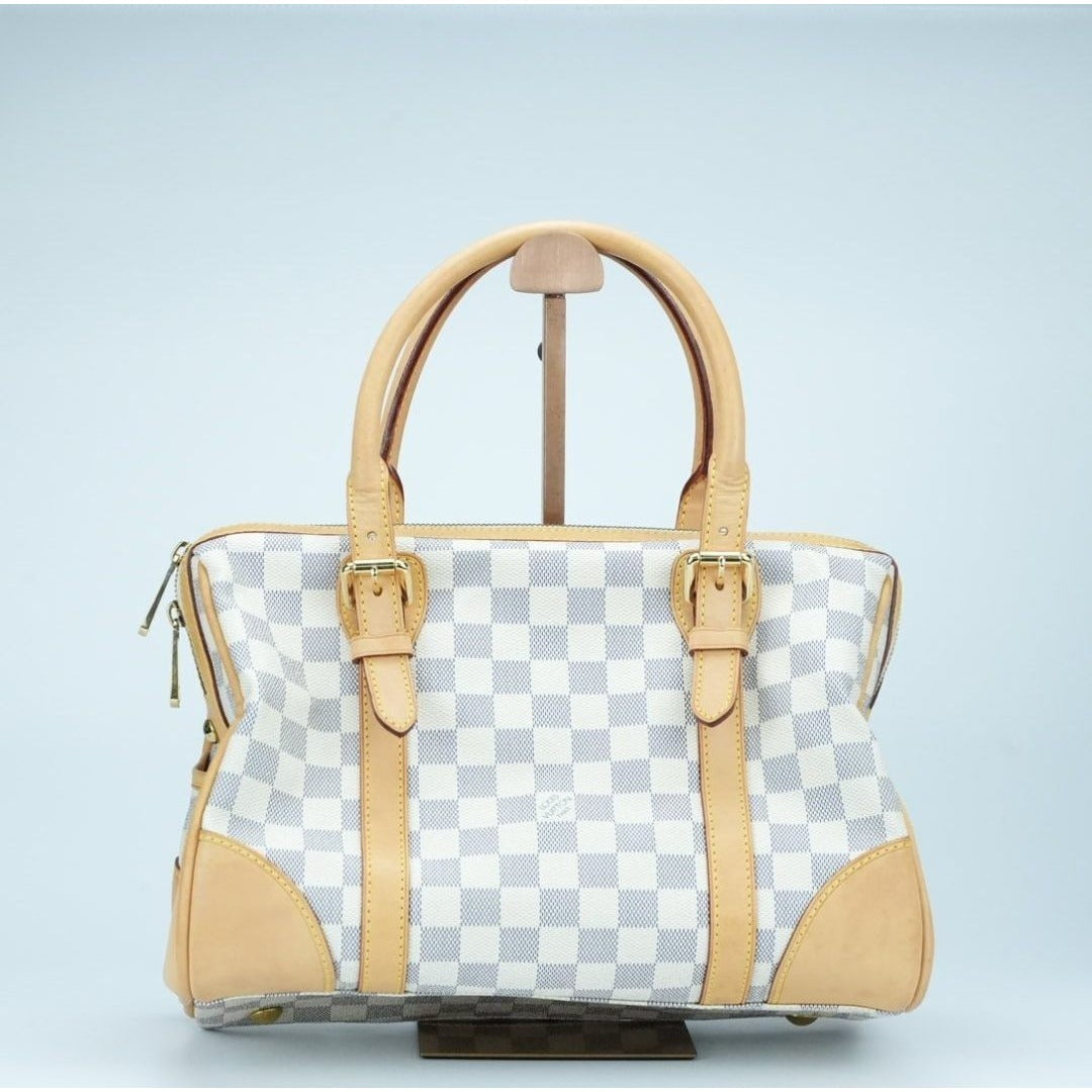 LOUIS VUITTON バークレー N52001 ボストンバッグホワイト