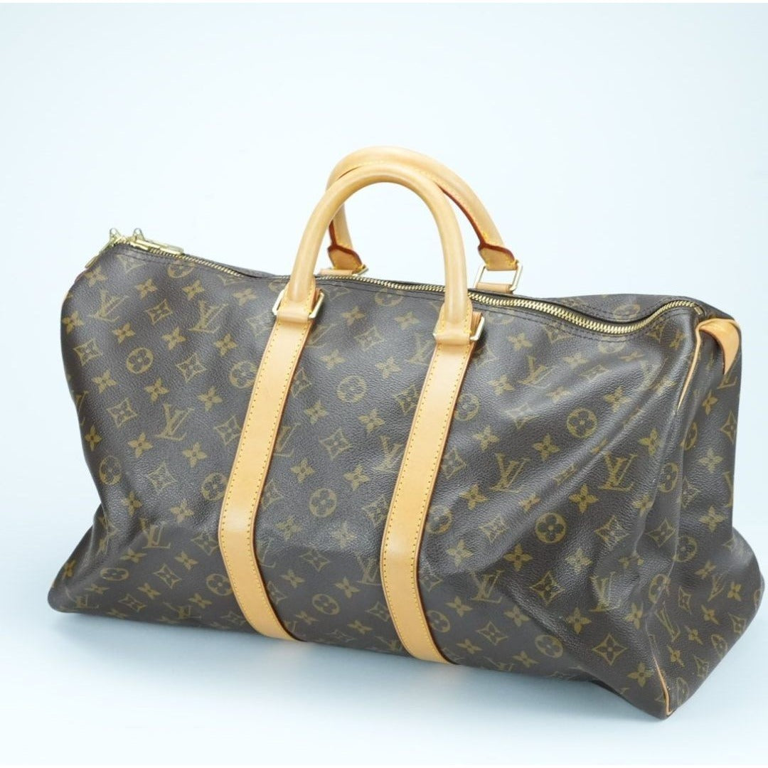 LOUIS VUITTON キーポル45 M41428 ボストンバッグ ブラウン