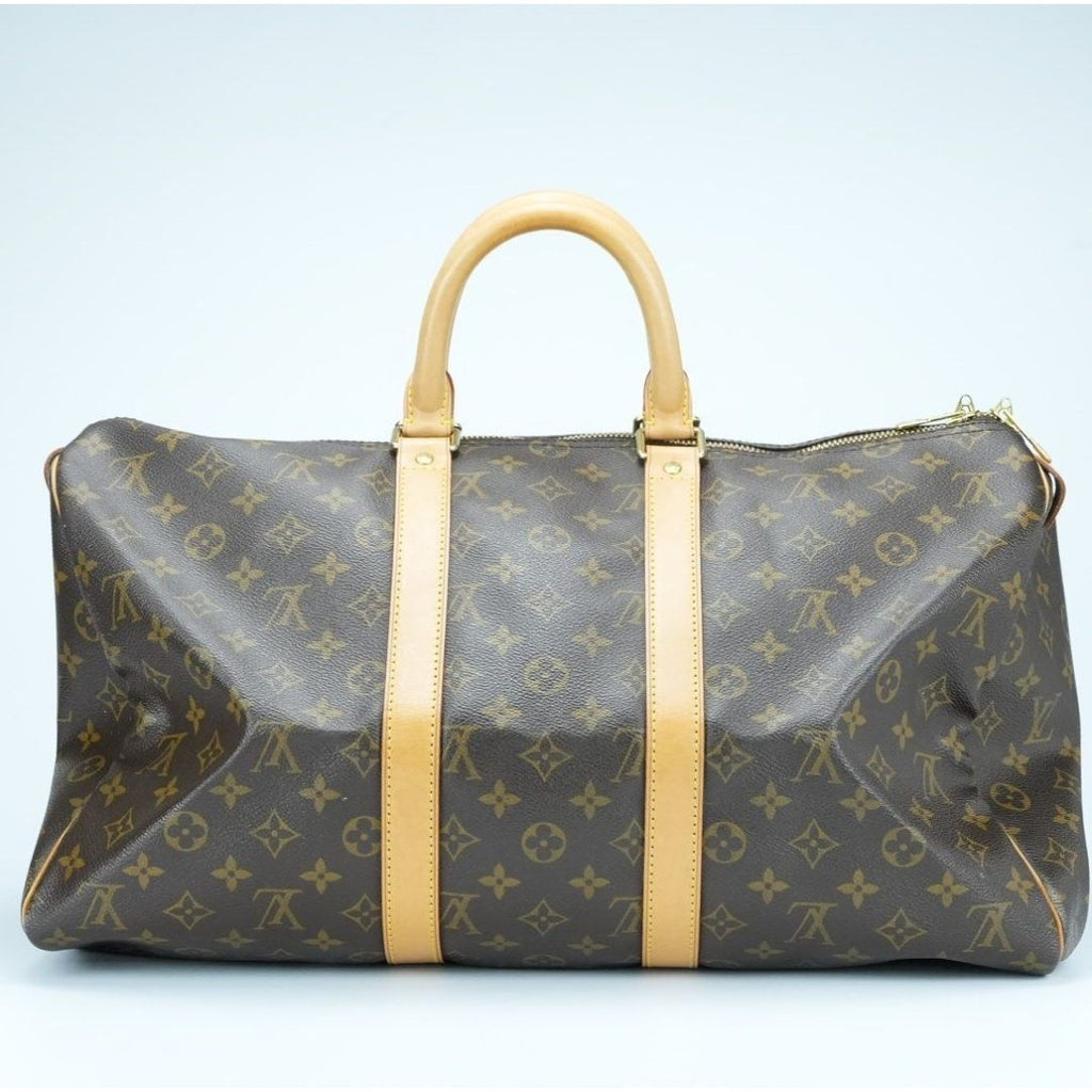 LOUIS VUITTON キーポル45 M41428 ボストンバッグ ブラウン