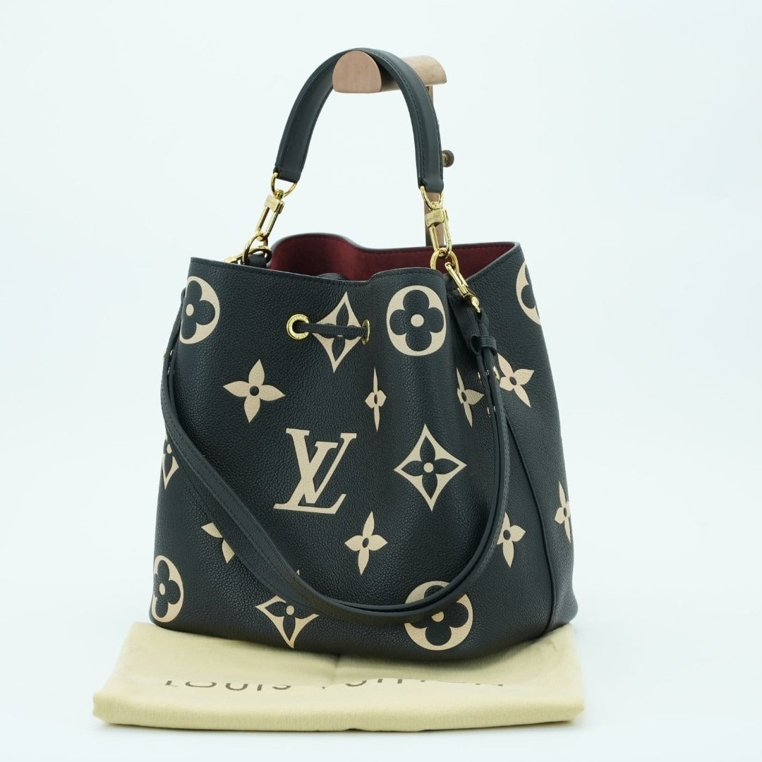 LOUIS VUITTON ネオノエ MM M45497 ポーチ付き ブラック