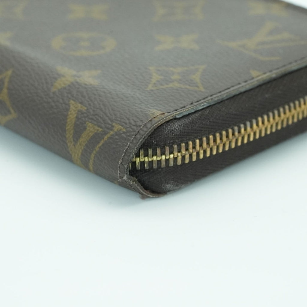 LOUIS VUITTON ジッピーウォレット M41895 長財布 ブラウン