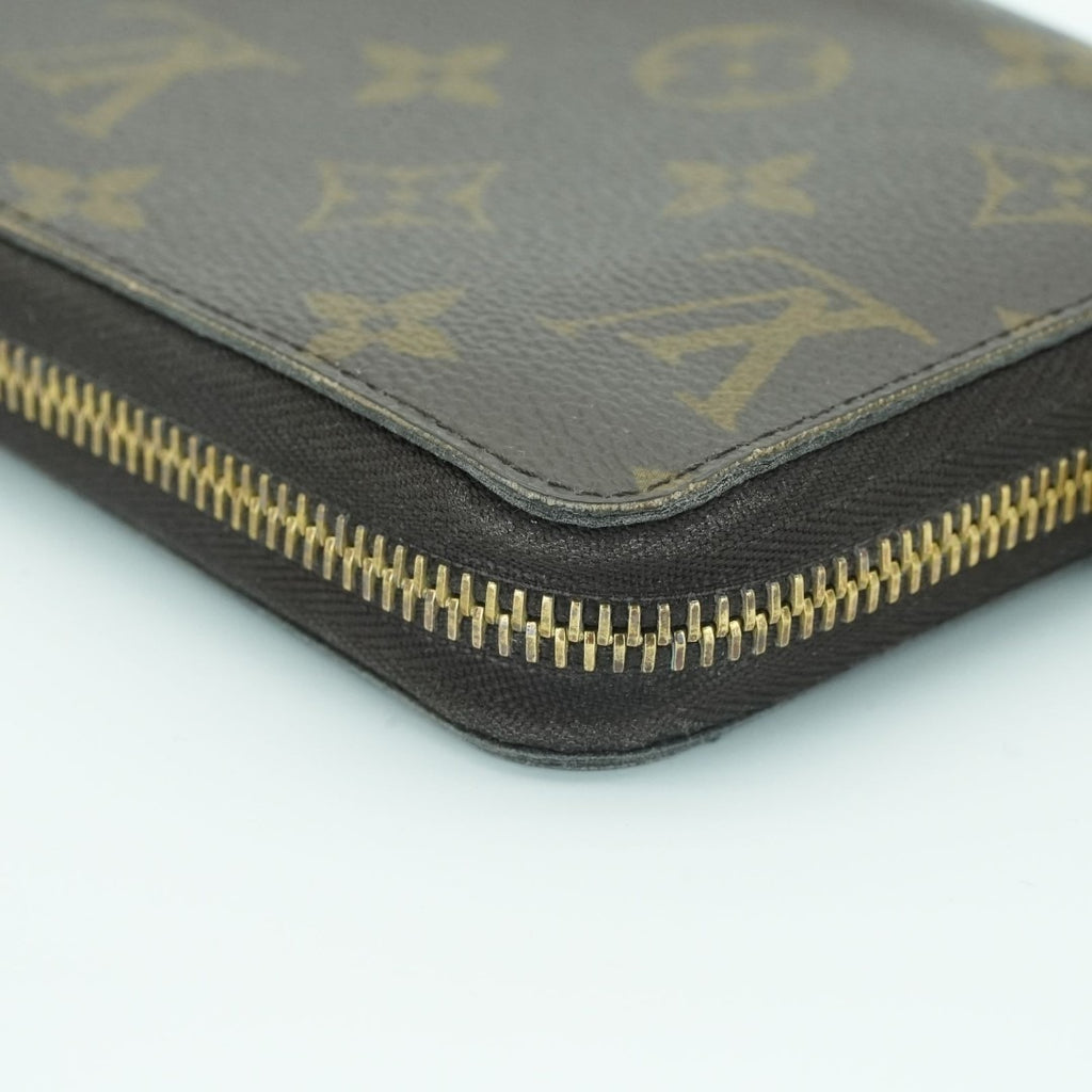 LOUIS VUITTON ジッピーウォレット M41895 長財布 ブラウン