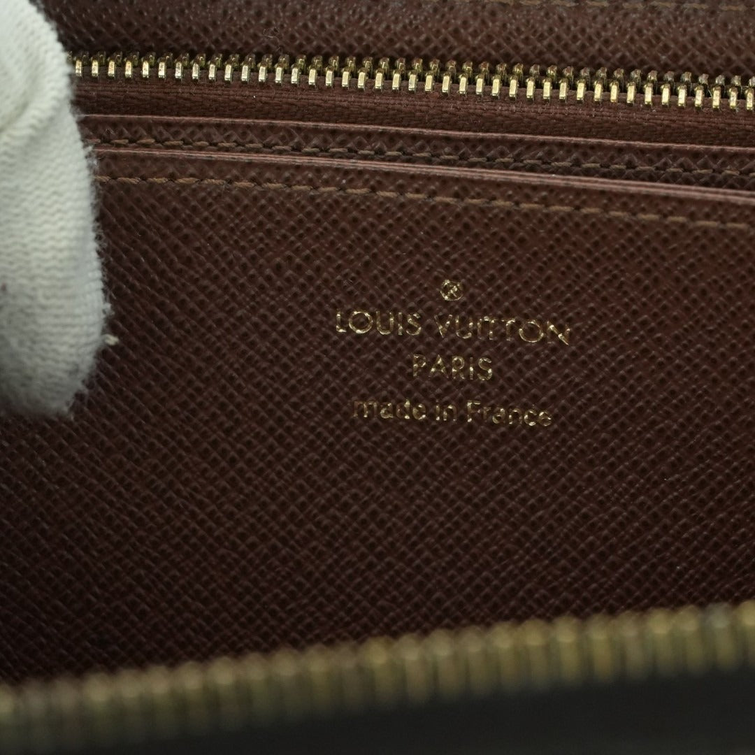 LOUIS VUITTON ジッピーウォレット M41895 長財布 ブラウン