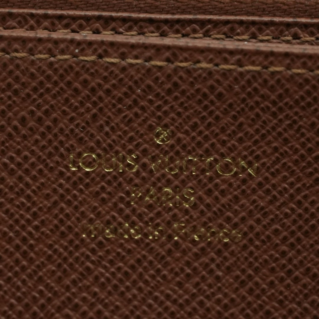 LOUIS VUITTON ジッピーウォレット M41895 長財布 ブラウン