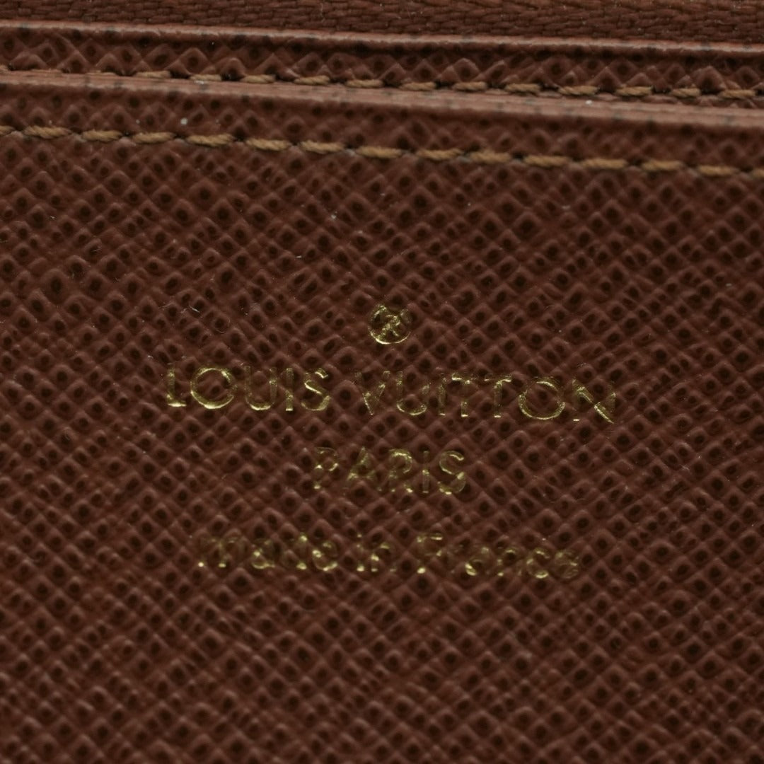 LOUIS VUITTON ジッピーウォレット M41895 長財布 ブラウン