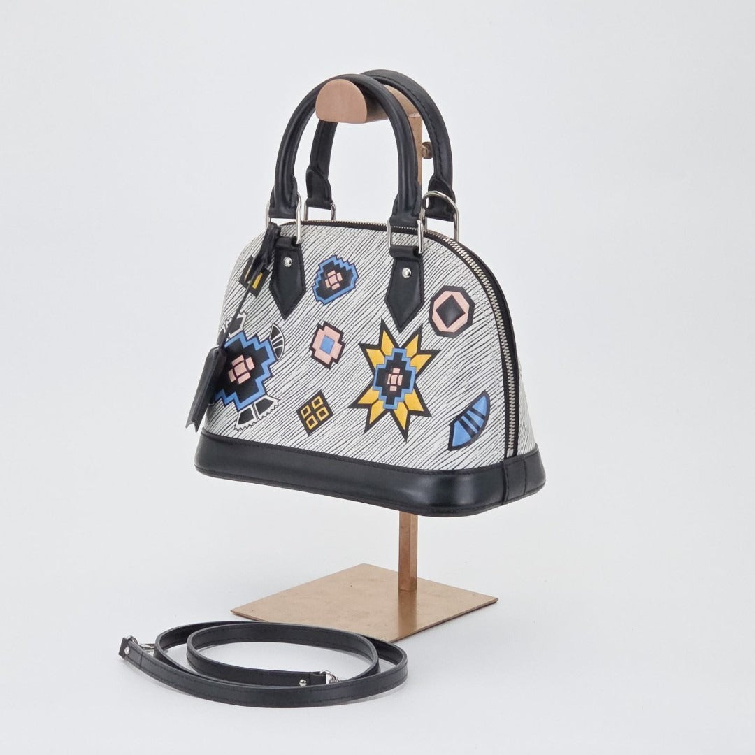 LOUIS VUITTON アルマBB エピデニム M50834 ホワイト