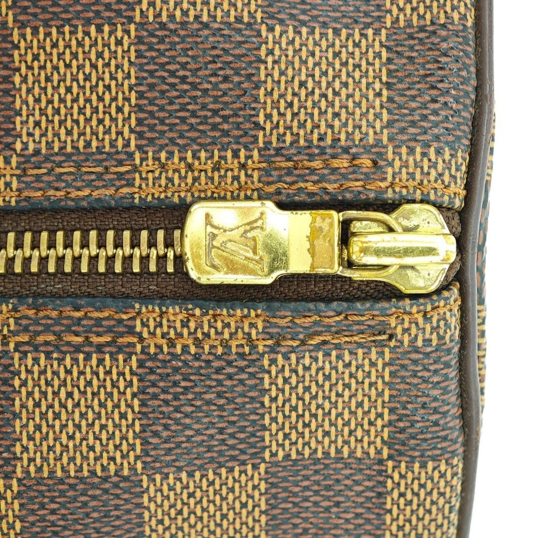 ルイ・ヴィトン ダミエ パピヨン30 N51303 バッグ 筒型 ブラウン