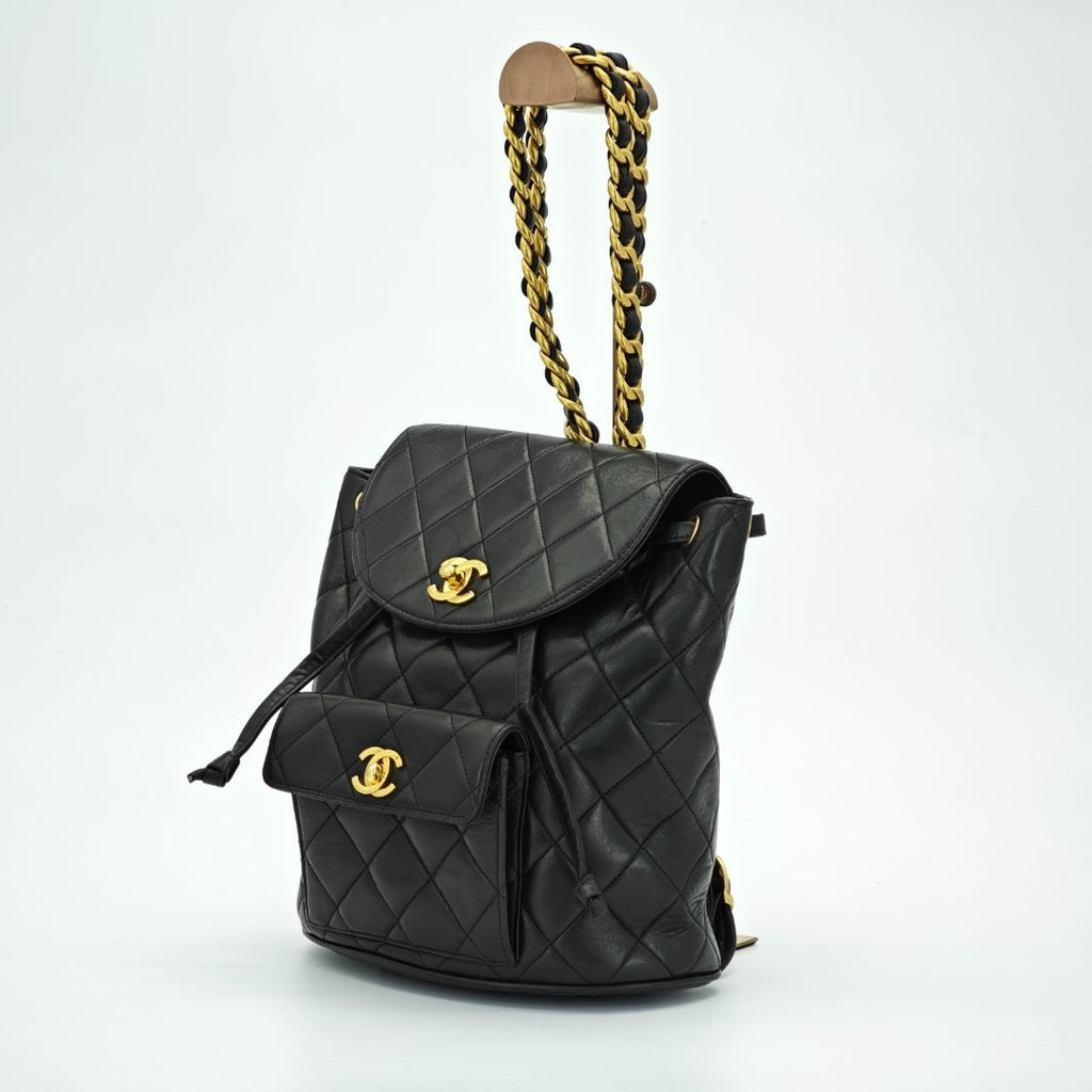 CHANEL シャネル マトラッセ バッグ リュック ブラック レディース