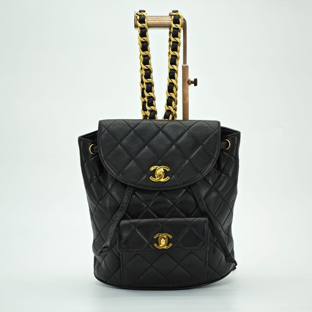 CHANEL シャネル マトラッセ バッグ リュック ブラック レディース