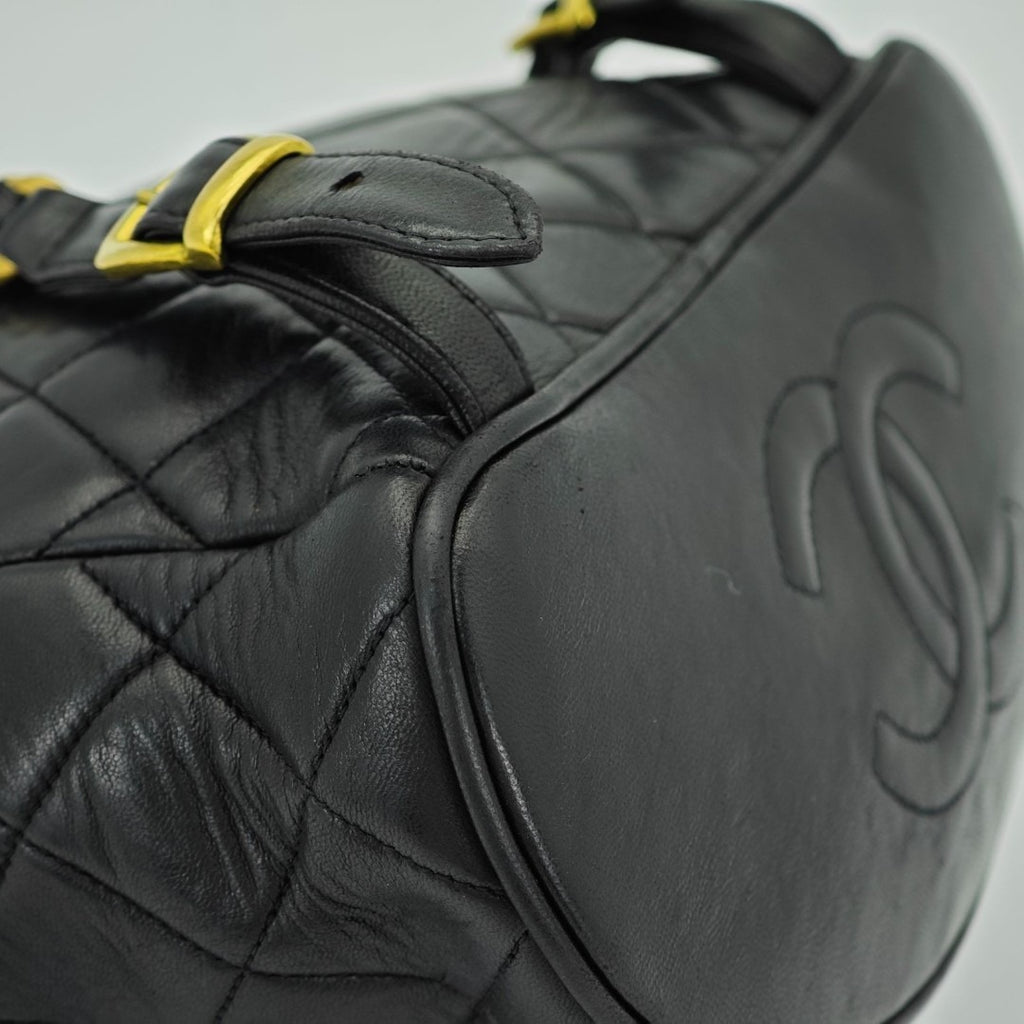 CHANEL シャネル マトラッセ バッグ リュック ブラック レディース