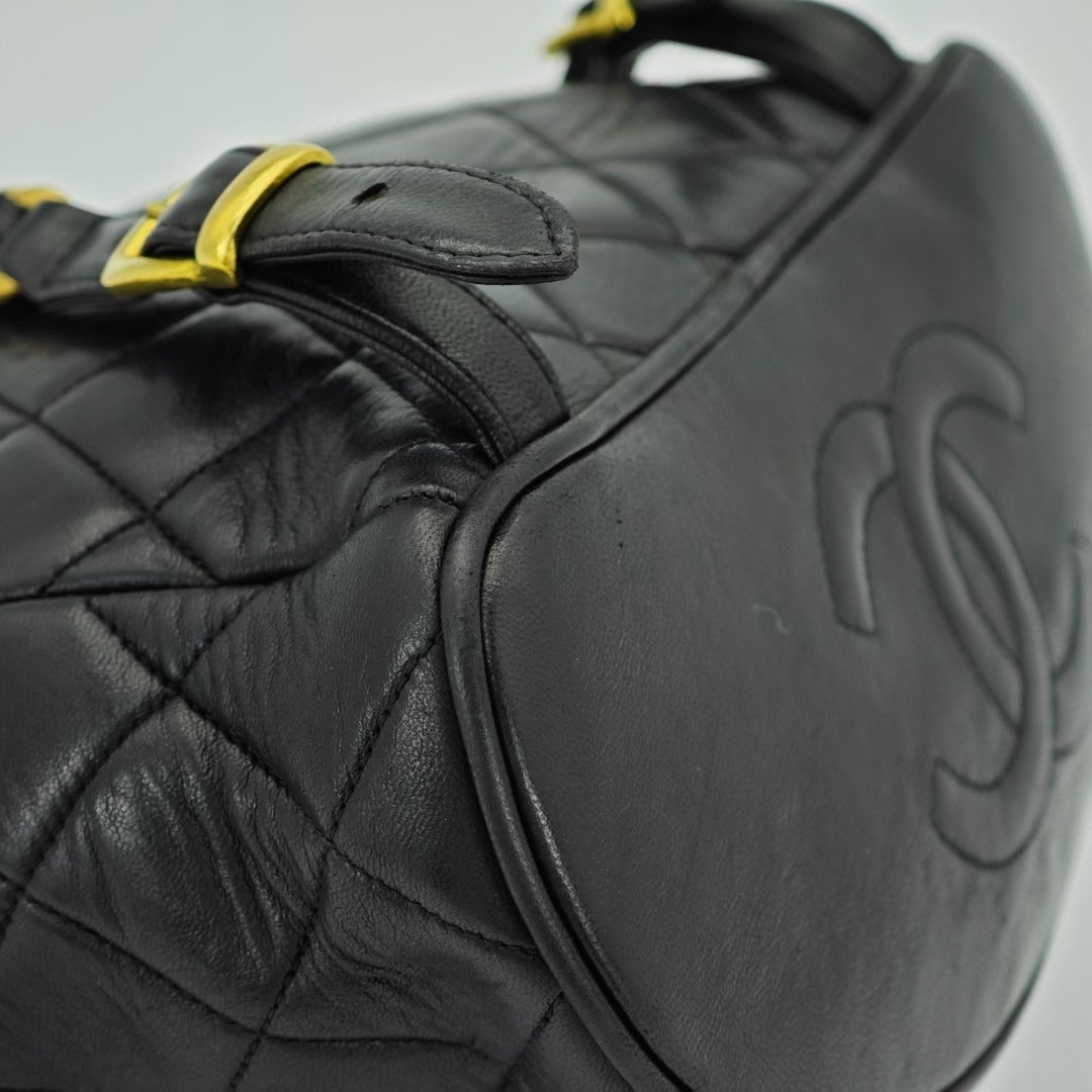 CHANEL シャネル マトラッセ バッグ リュック ブラック レディース