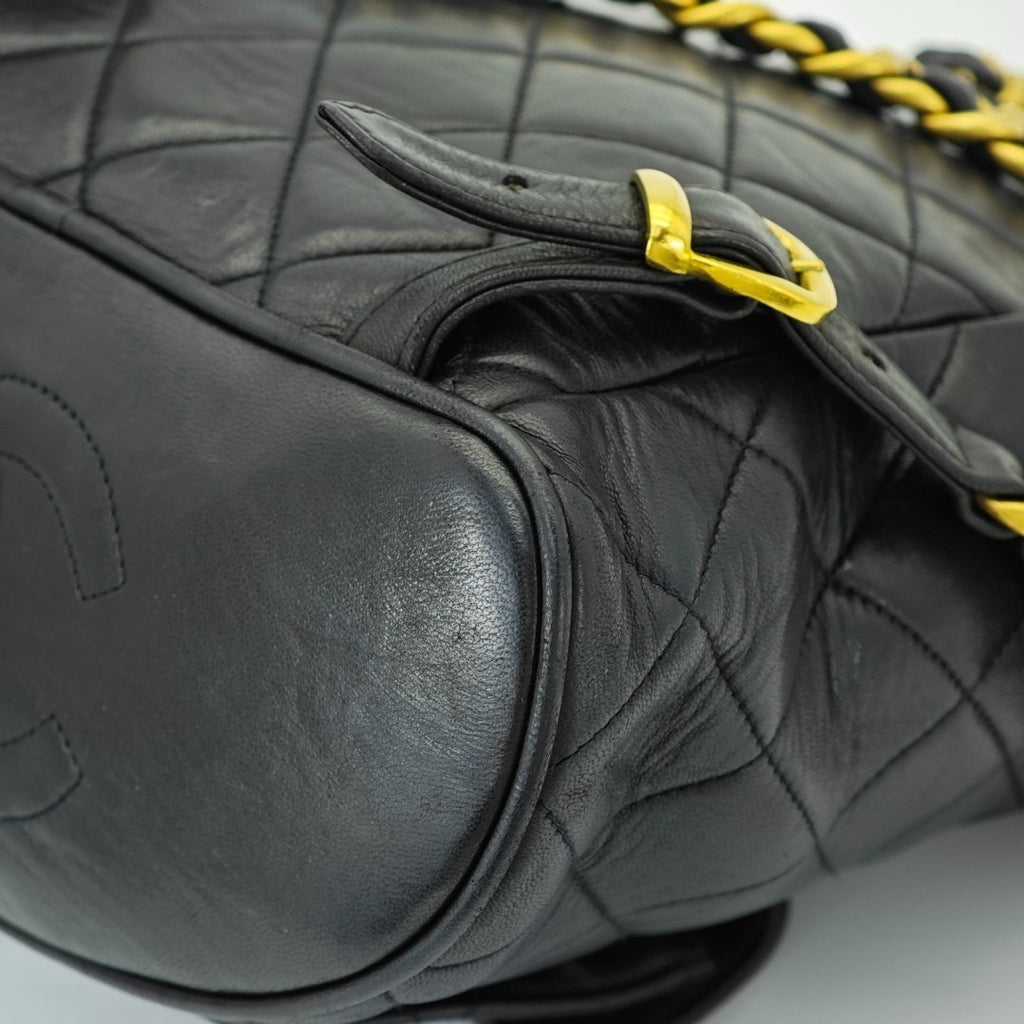 CHANEL シャネル マトラッセ バッグ リュック ブラック レディース