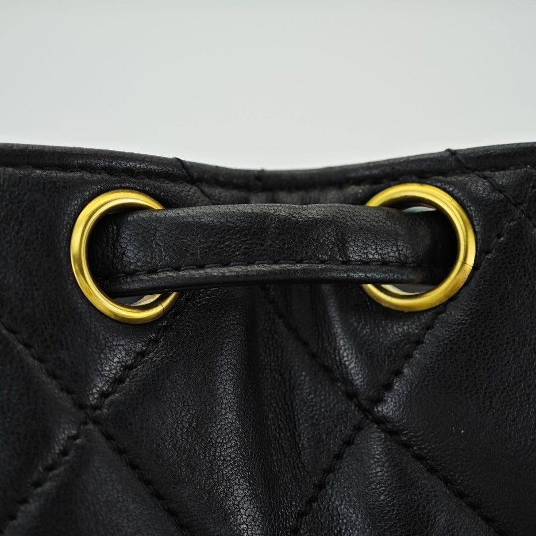 CHANEL シャネル マトラッセ バッグ リュック ブラック レディース