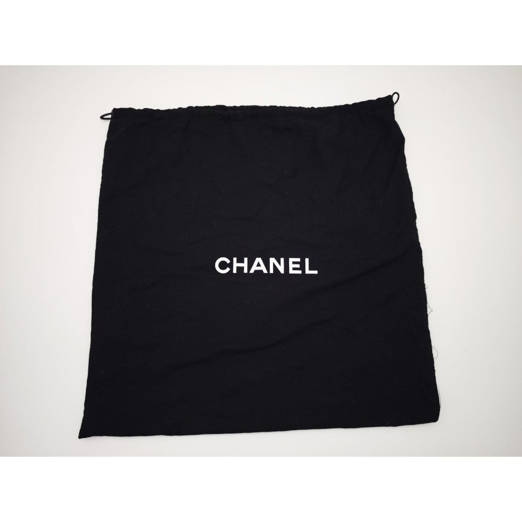 CHANEL ツイード ナイロン チェーンショルダー マトラッセ ハンドバッグ