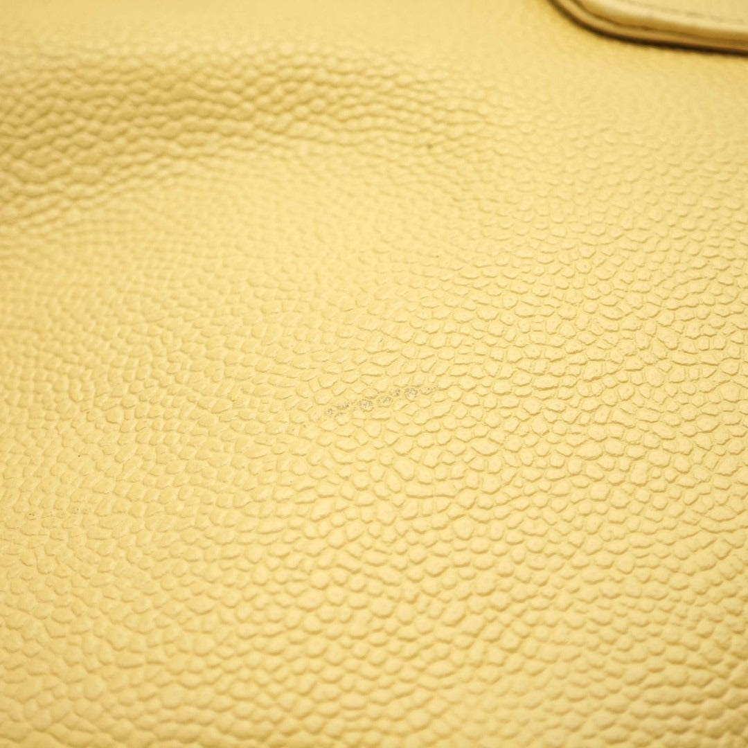 CHANEL シャネル ターンロック チェーントートバッグ ベージュ レディース