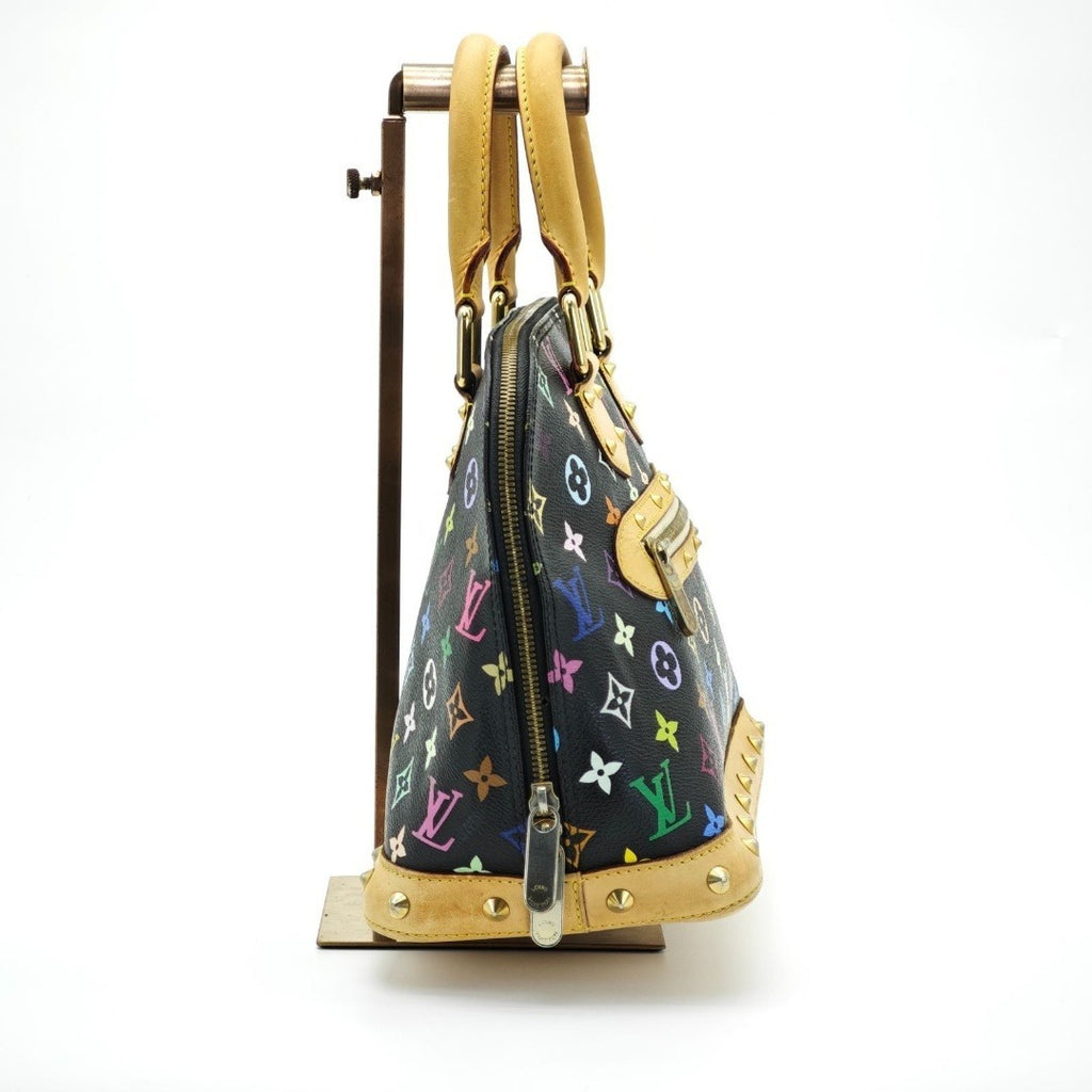 ルイ・ヴィトン モノグラムマルチカラー アルマ ハンドバッグ ノワール