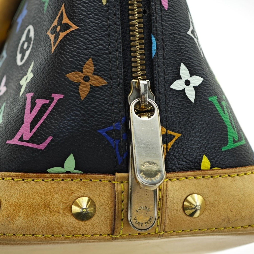 ルイ・ヴィトン モノグラムマルチカラー アルマ ハンドバッグ ノワール