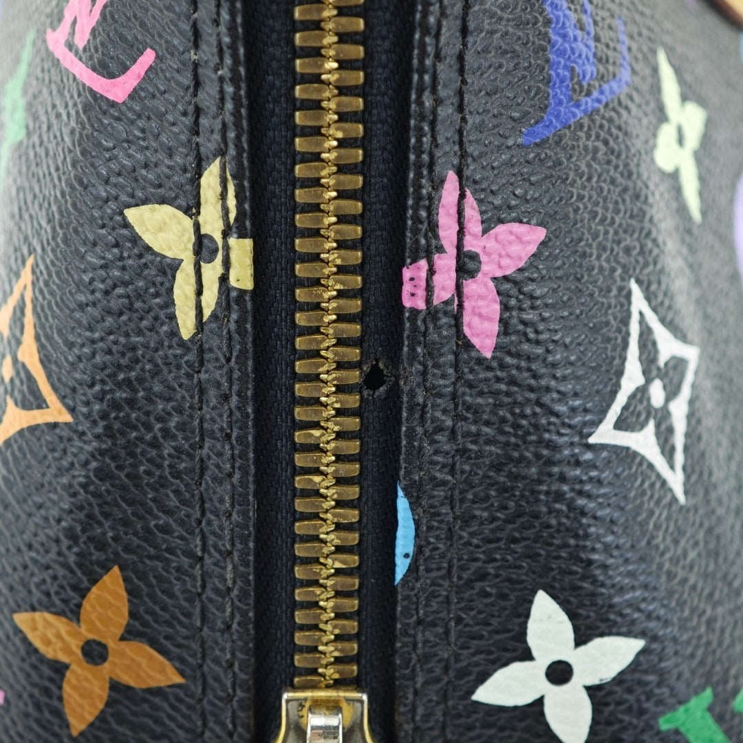 ルイ・ヴィトン モノグラムマルチカラー アルマ ハンドバッグ ノワール