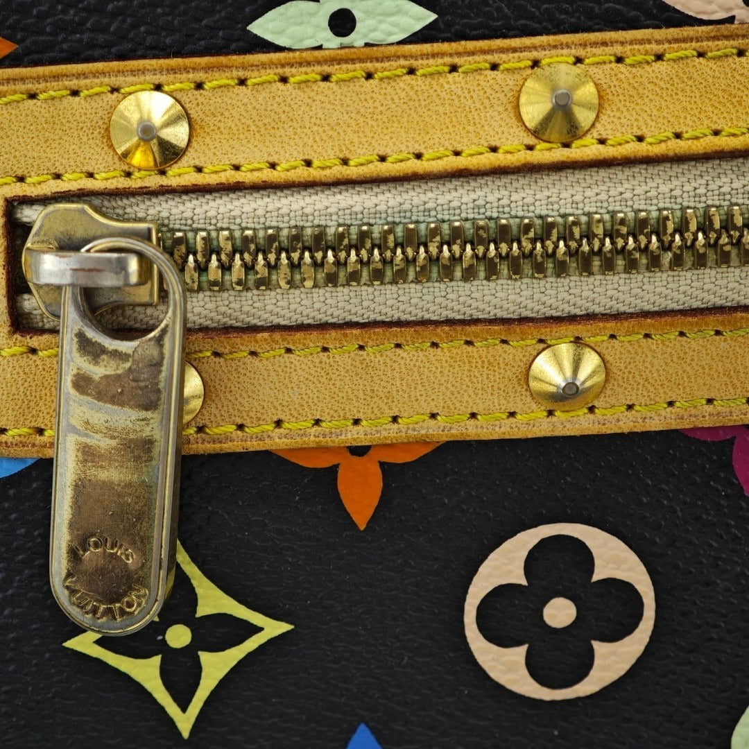 ルイ・ヴィトン モノグラムマルチカラー アルマ ハンドバッグ ノワール