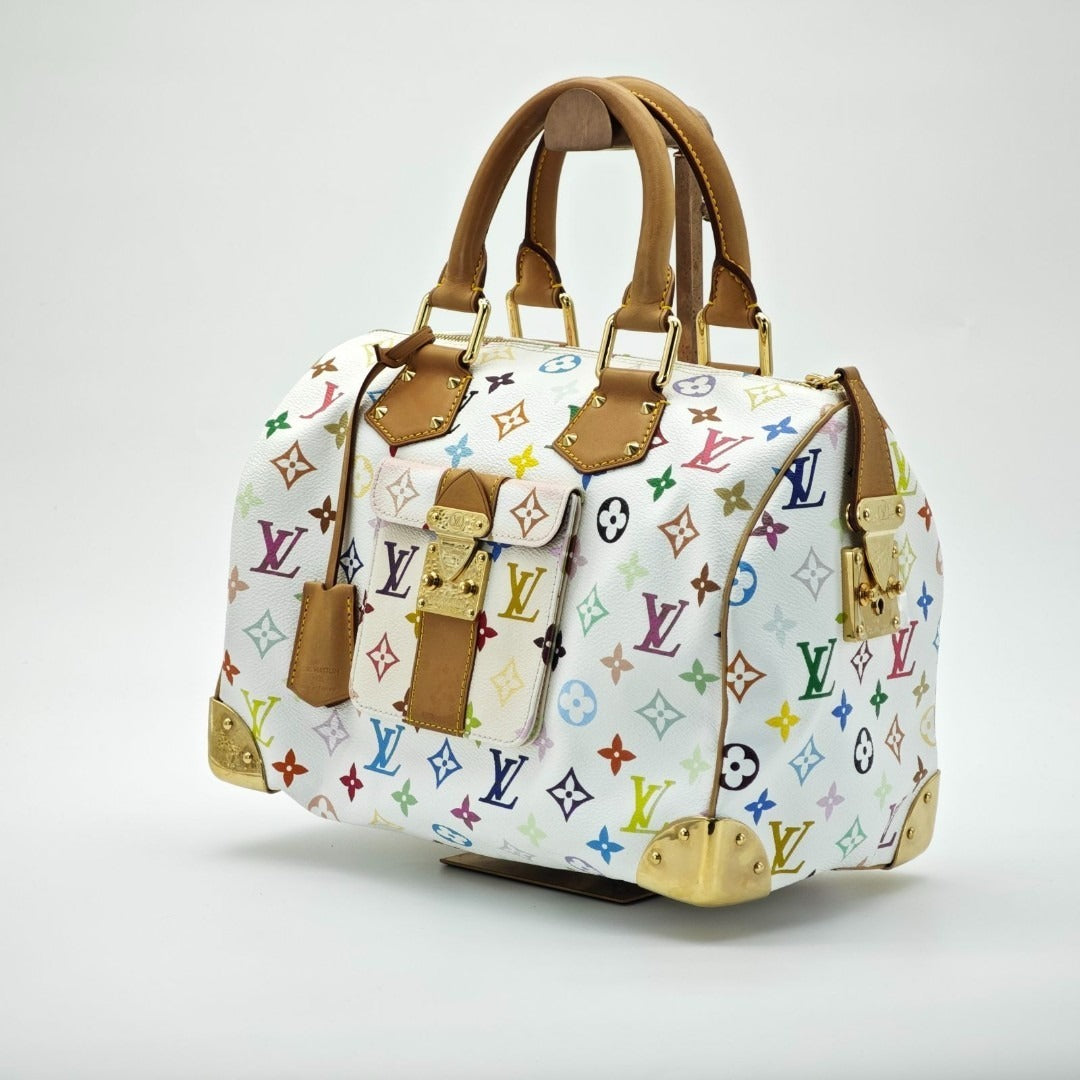 ルイ・ヴィトン モノグラムマルチカラー スピーディ30 ハンドバッグM92643