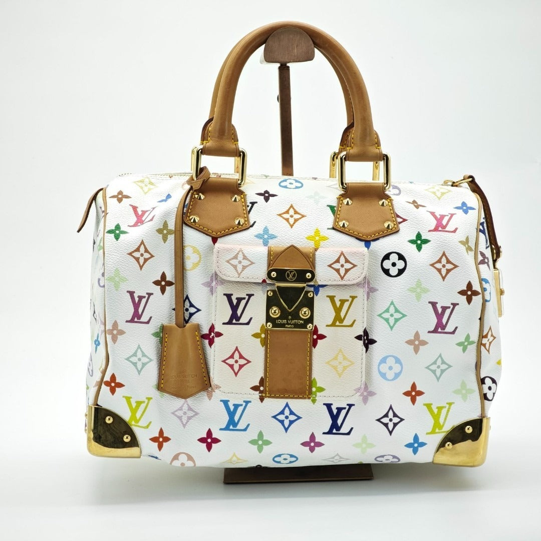 ルイ・ヴィトン モノグラムマルチカラー スピーディ30 ハンドバッグM92643