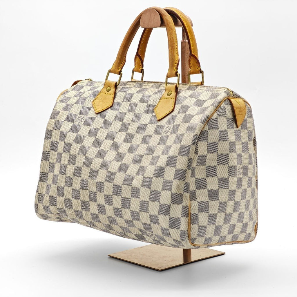 ルイ・ヴィトン ダミエ アズール スピーディ N41533 ボストンバッグ