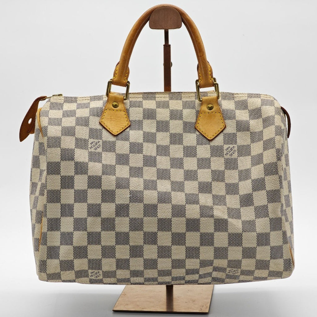 ルイ・ヴィトン ダミエ アズール スピーディ N41533 ボストンバッグ