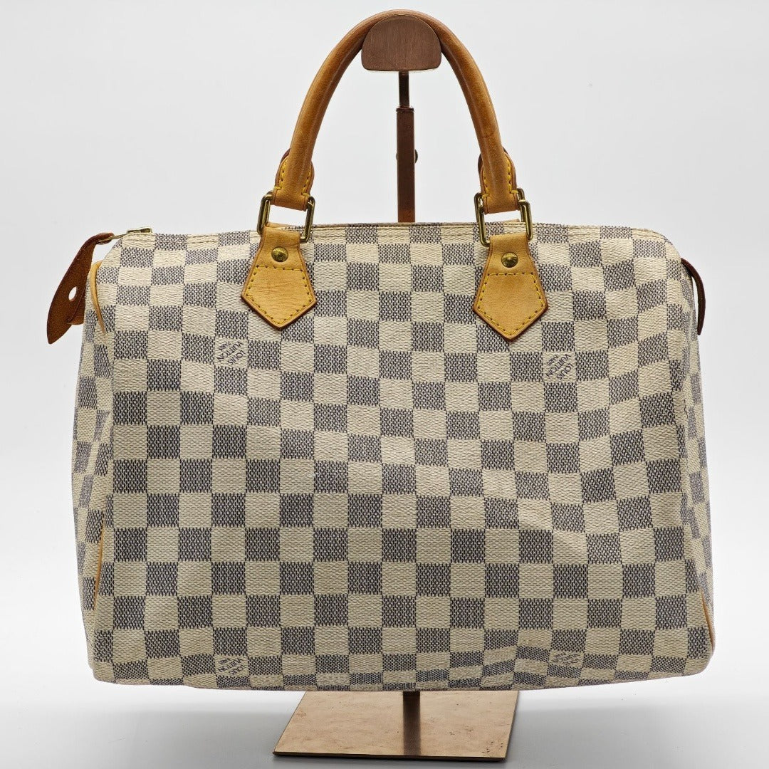 ルイ・ヴィトン ダミエ アズール スピーディ N41533 ボストンバッグ