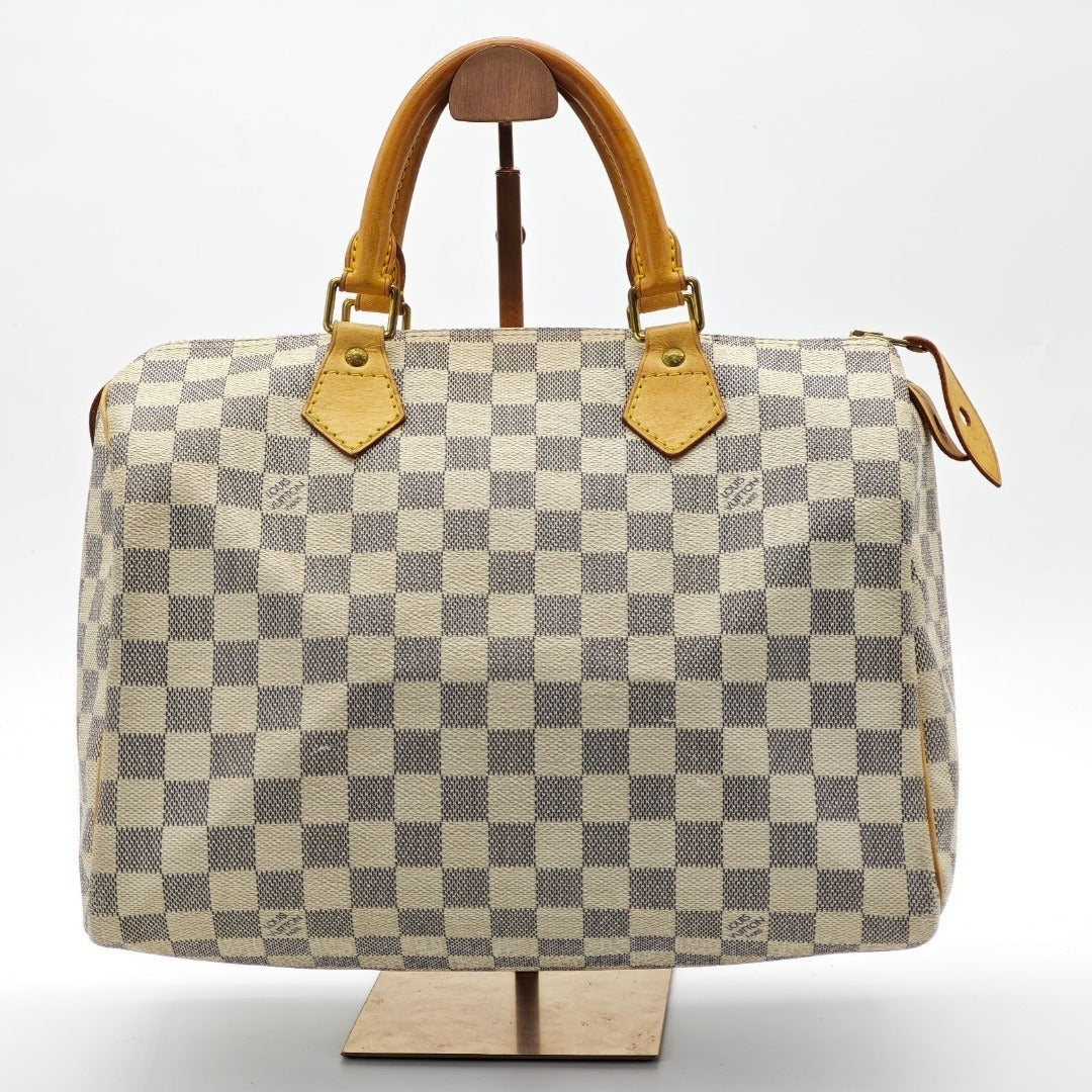 ルイ・ヴィトン ダミエ アズール スピーディ N41533 ボストンバッグ