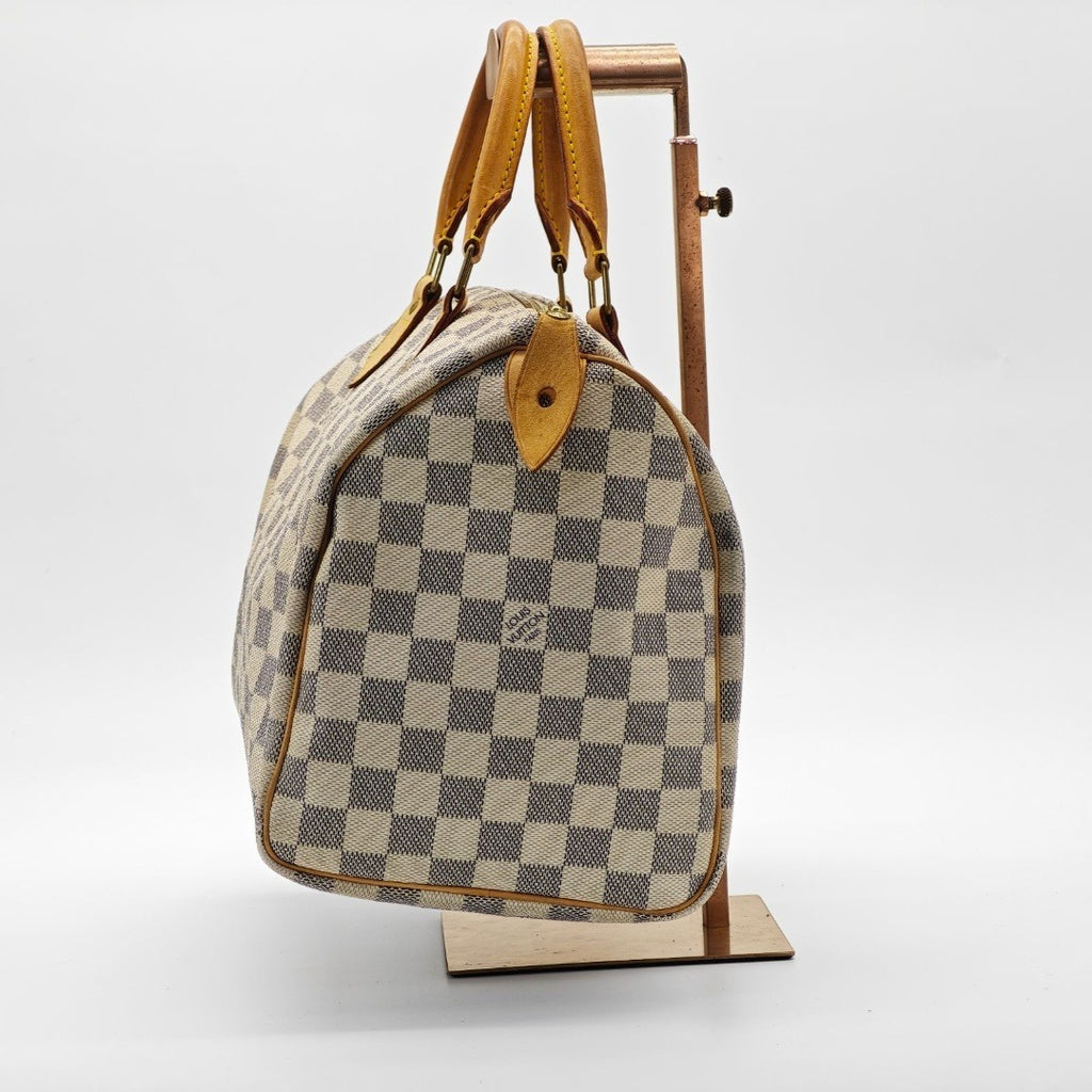 ルイ・ヴィトン ダミエ アズール スピーディ N41533 ボストンバッグ