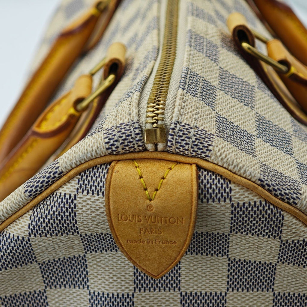 ルイ・ヴィトン ダミエ アズール スピーディ N41533 ボストンバッグ