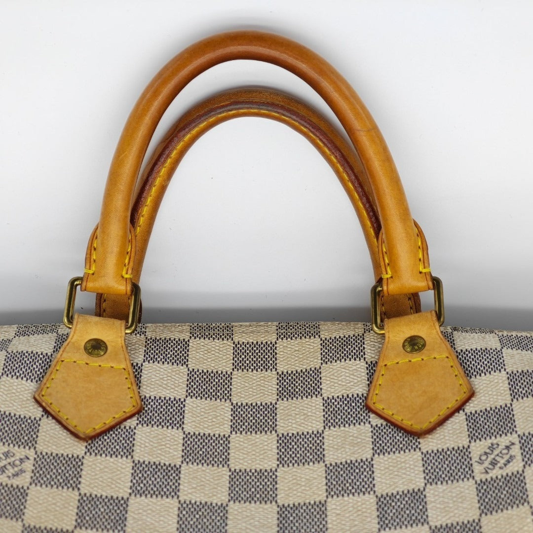 ルイ・ヴィトン ダミエ アズール スピーディ N41533 ボストンバッグ