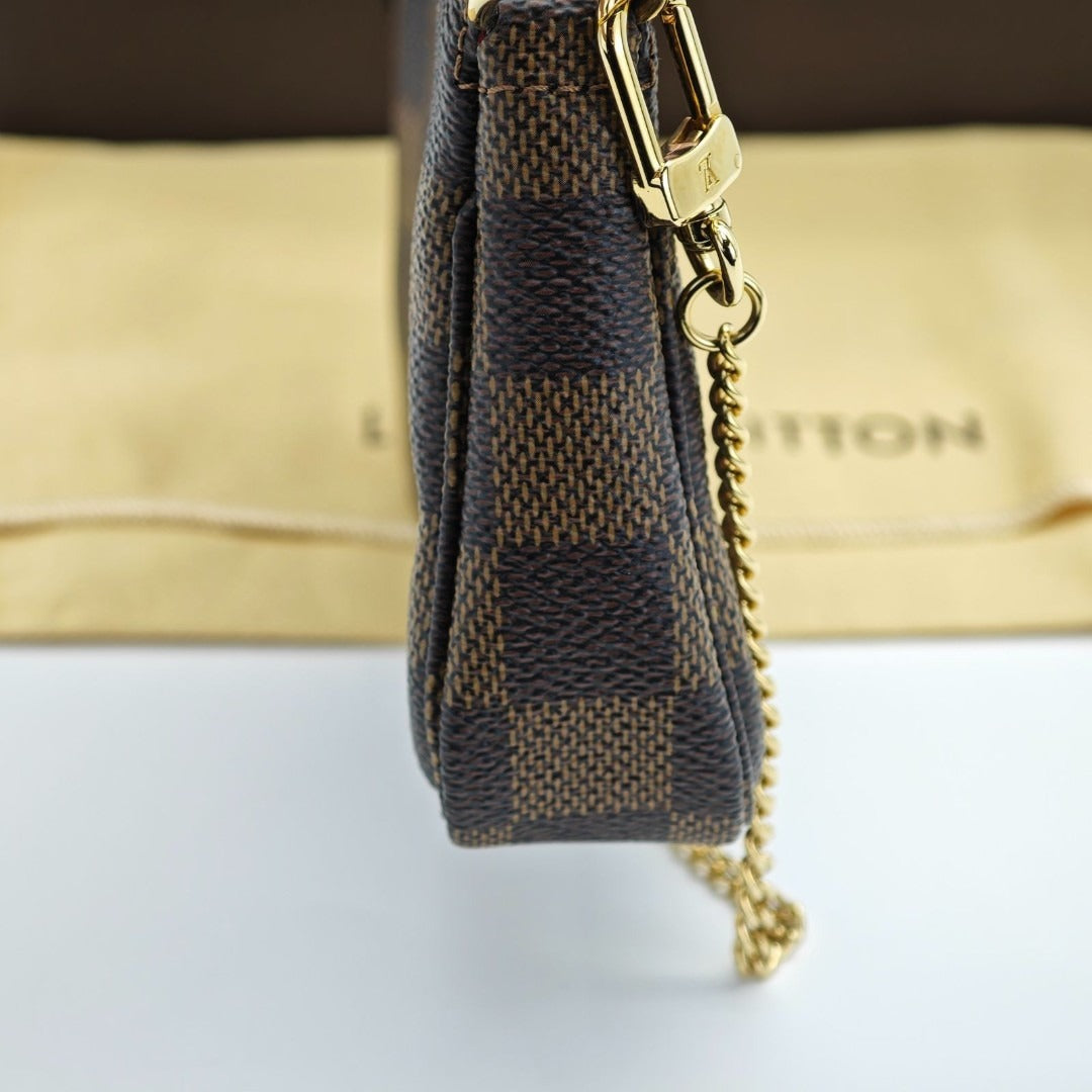 ルイ・ヴィトン ダミエ ジェロニモス N51994 バッグ ポシェット ポーチ