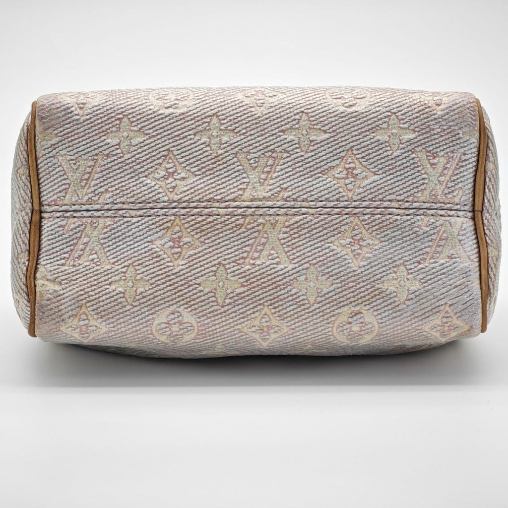 ルイ・ヴィトン モノグラムデニム ナノスピーディ M81213 ショルダーバッグ