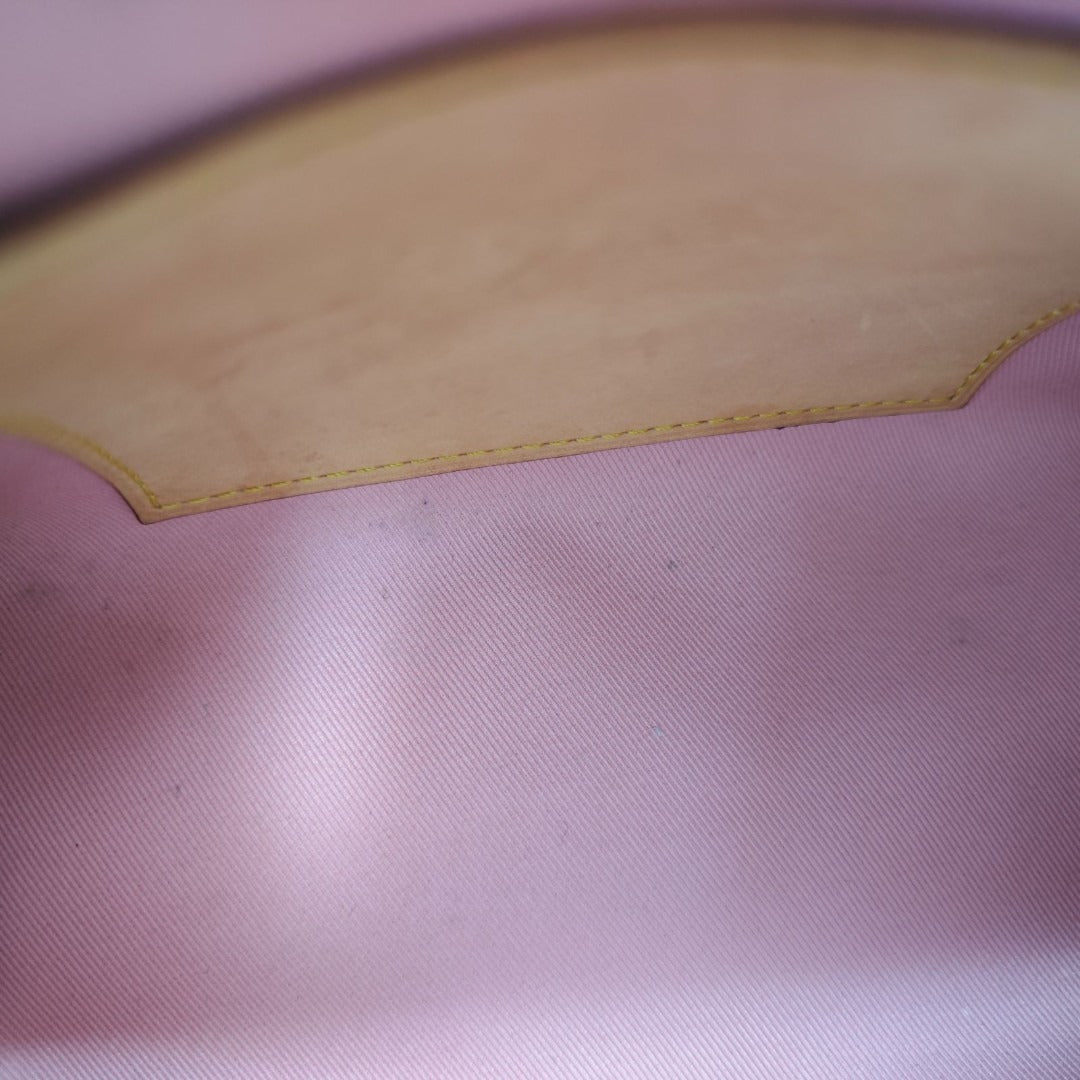 ルイ・ヴィトン モノグラムデニム ナノスピーディ M81213 ショルダーバッグ