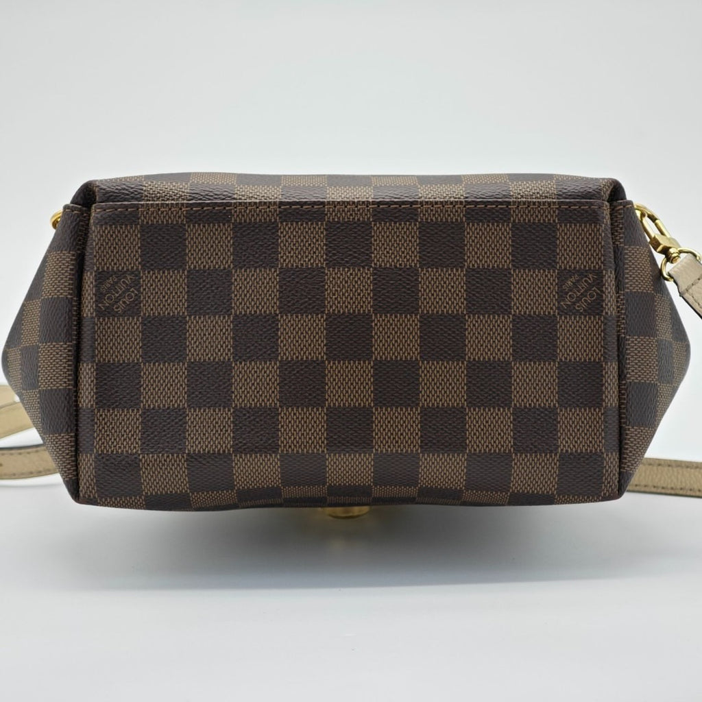 ルイ・ヴィトン ダミエ クラプトン N42259 リュック フラップ ブラウン