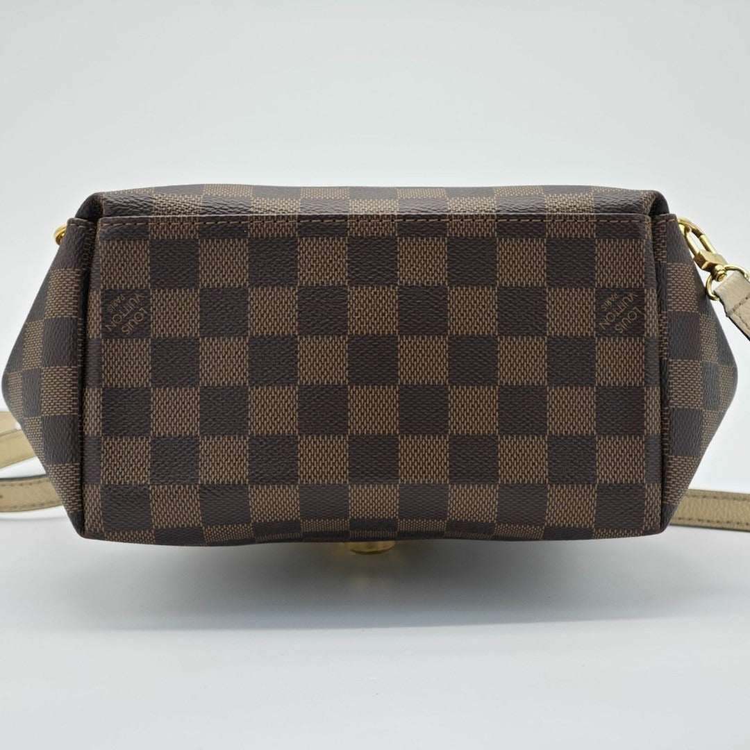 ルイ・ヴィトン ダミエ クラプトン N42259 リュック フラップ ブラウン