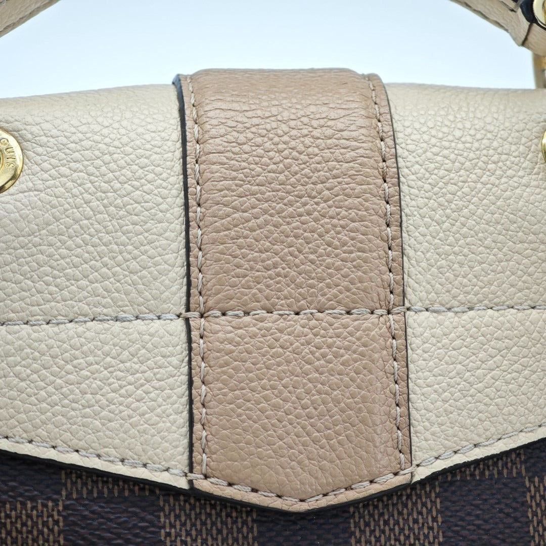 ルイ・ヴィトン ダミエ クラプトン N42259 リュック フラップ ブラウン