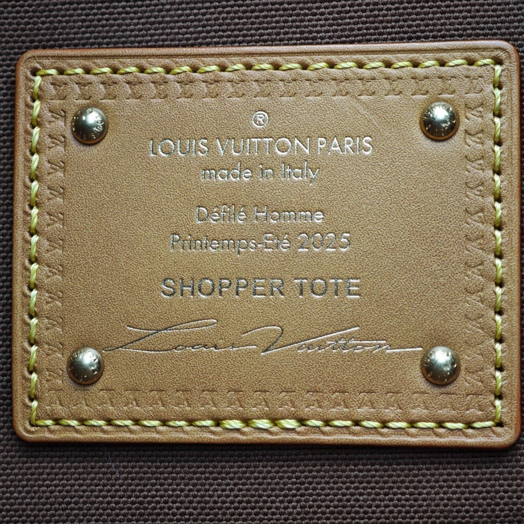 ルイ・ヴィトン モノグラム ショッパー トート MM M13928 ブラウン