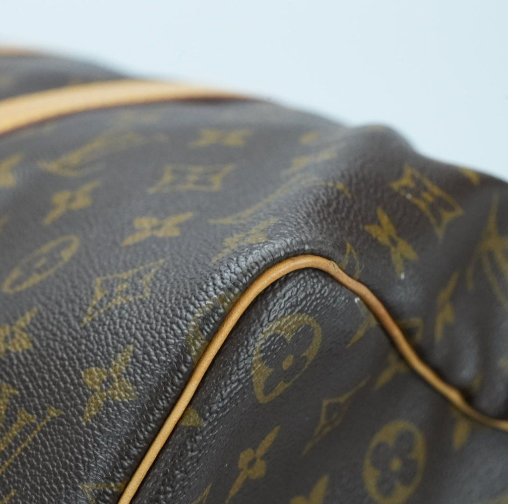 LOUIS VUITTON ルイ・ヴィトン キーポル45 M41428 ボストンバッグ 旅行 大容量 ブラウン レディース メンズ 保存袋 パドロック 鍵