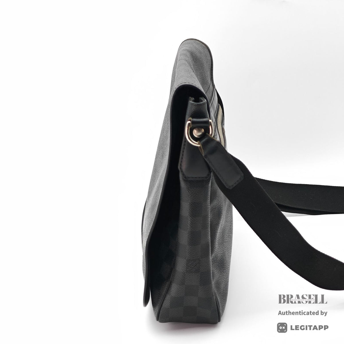 LOUIS VUITTON ルイ・ヴィトン ダニエルMM ダミエ ダニエルMM N58029 SP0160 ショルダーバッグ キャンバス ブラック グレー レディース