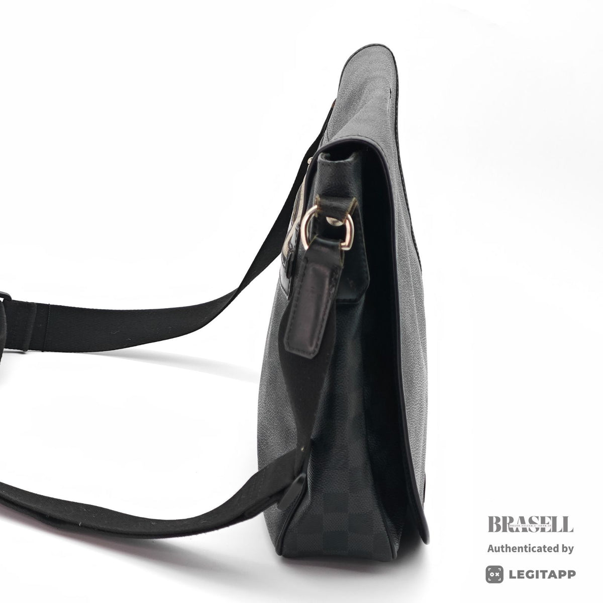 LOUIS VUITTON ルイ・ヴィトン ダニエルMM ダミエ ダニエルMM N58029 SP0160 ショルダーバッグ キャンバス ブラック グレー レディース