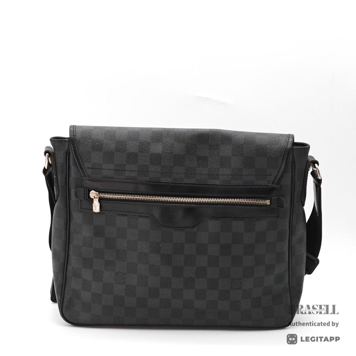 LOUIS VUITTON ルイ・ヴィトン ダニエルMM ダミエ ダニエルMM N58029 SP0160 ショルダーバッグ キャンバス ブラック グレー レディース