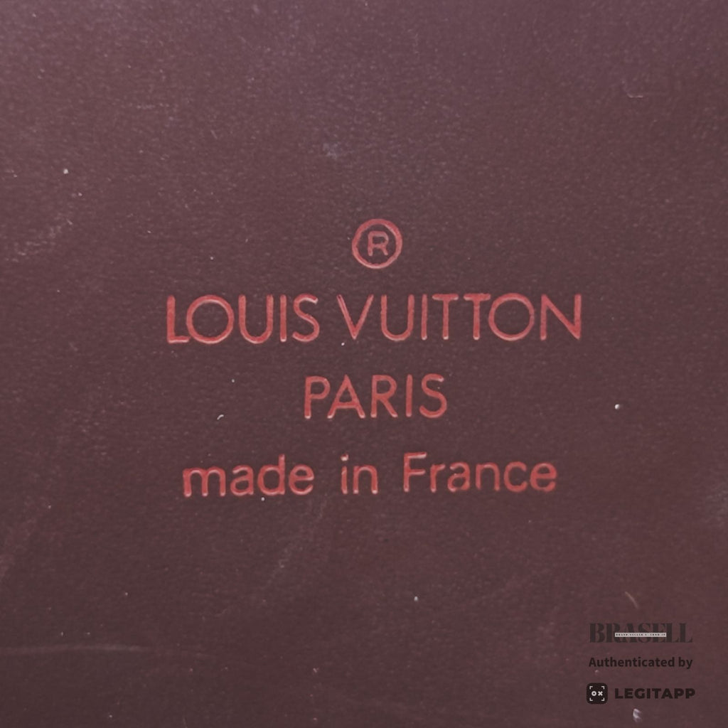 LOUIS VUITTON ルイ・ヴィトン ショルダーバッグ ダミエ・エベヌ・レザー レディース