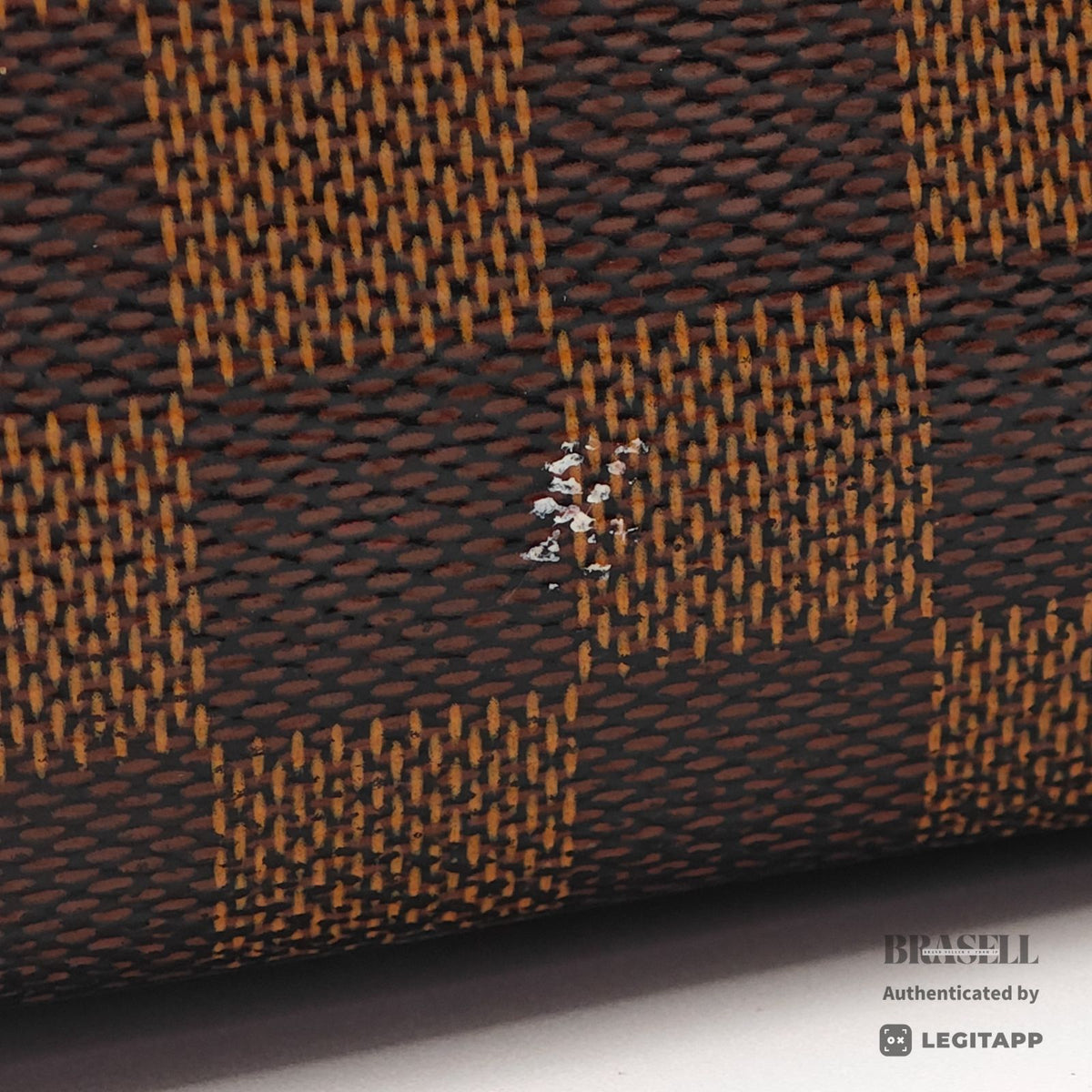 LOUIS VUITTON ルイ・ヴィトン ショルダーバッグ ダミエ・エベヌ・レザー レディース
