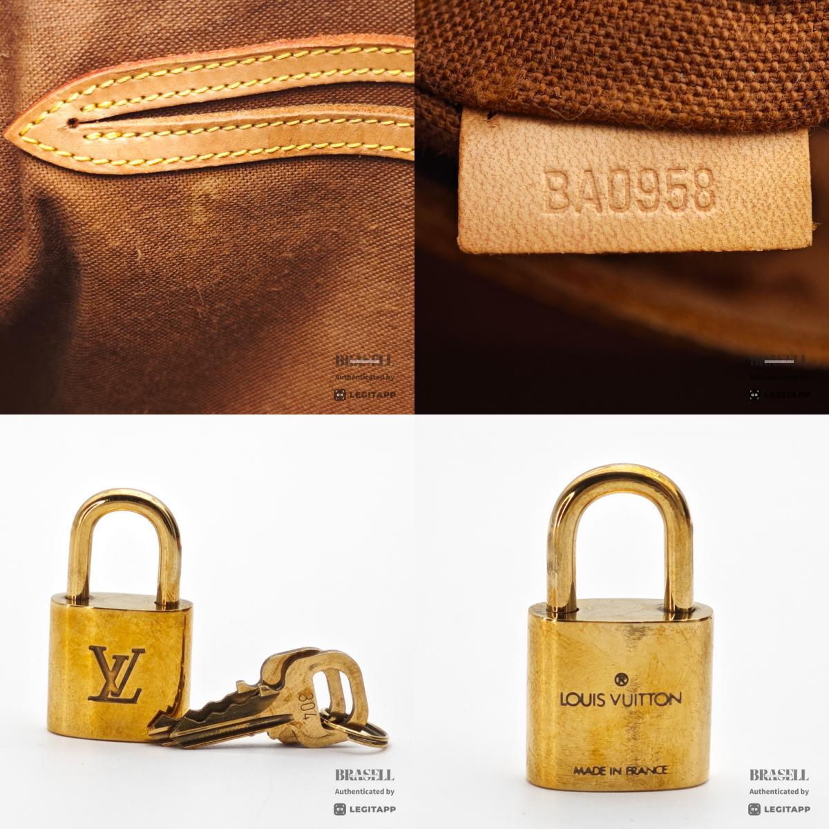 LOUIS VUITTON ルイ・ヴィトン M51130 BA0958 ハンドバッグ モノグラムキャンバス レディース