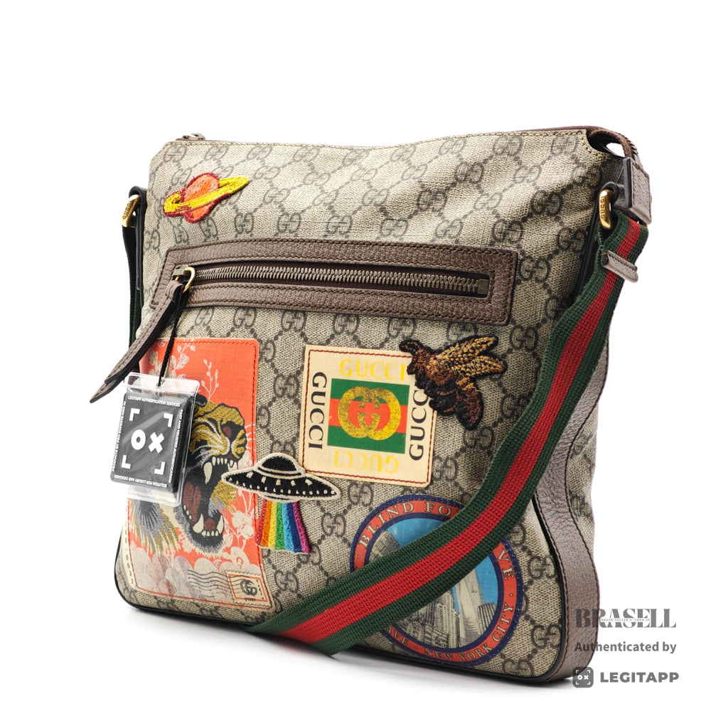 GUCCI グッチ 406408 562600 ショルダーバッグ キャンバス ユニセックス