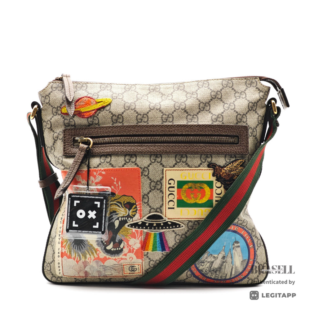 GUCCI グッチ 406408 562600 ショルダーバッグ キャンバス ユニセックス