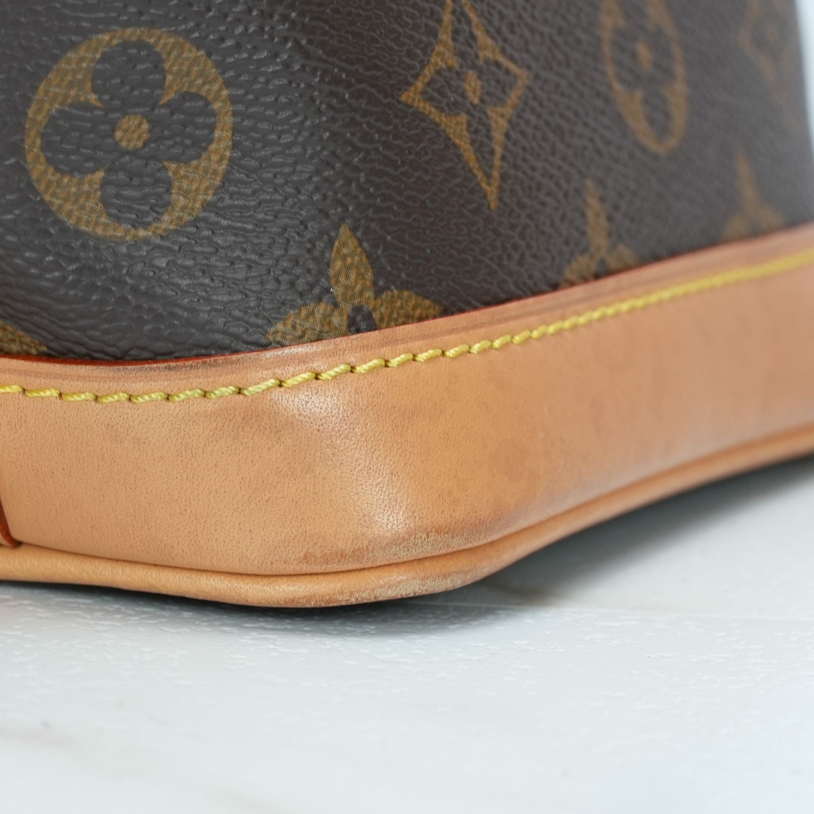 LOUIS VUITTON ナノノエ モノグラム M81266 バッグ ハンドバッグ ショルダーバッグ バケツバッグ 2way ブラウン レディース メンズ 箱 ショルダーストラップ 保存袋